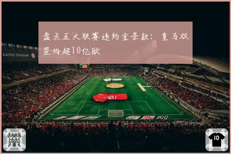 盘点五大联赛违约金条款:皇马双星均超10亿欧